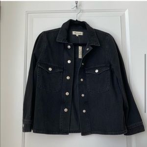 Madewell Denim Shirt Jacket in Rossling Wash